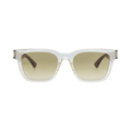 Saint Laurent Square-Frame Recycled Acetate Sunglasses — White