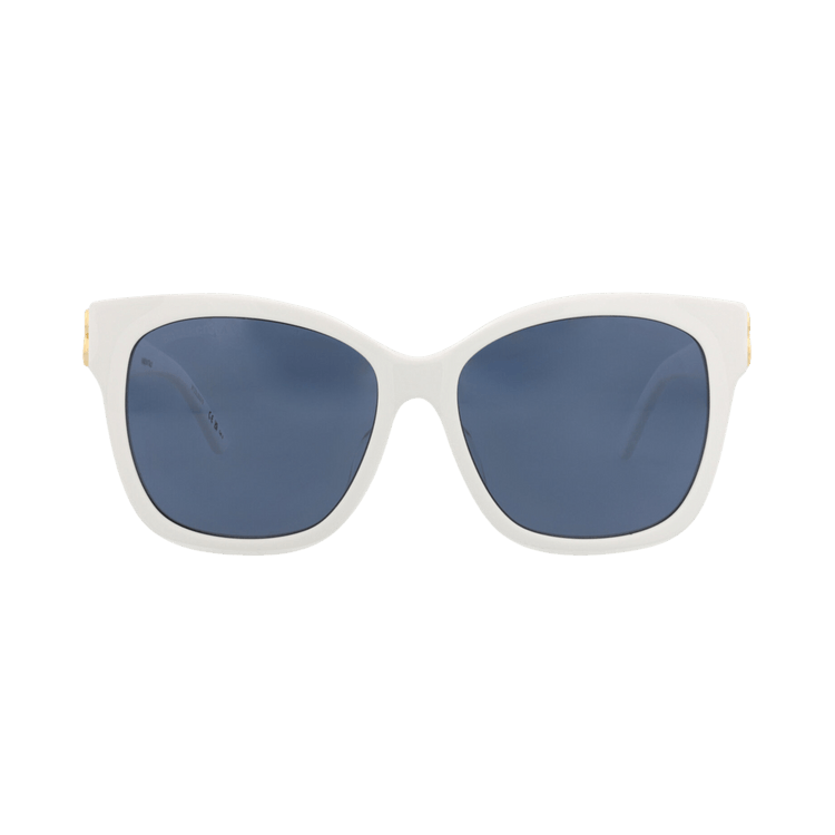 Balenciaga Cat Eye-Frame Acetate Sunglasses — White