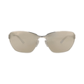 Balenciaga Cat Eye-Frame Metal Sunglasses — Silver