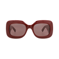 Gucci Square-Frame Recycled Acetate Sunglasses — Red