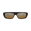 Gucci Square-Frame Recycled Acetate Sunglasses — Brown