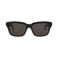 Balenciaga Square-Frame Recycled Acetate Sunglasses — Black