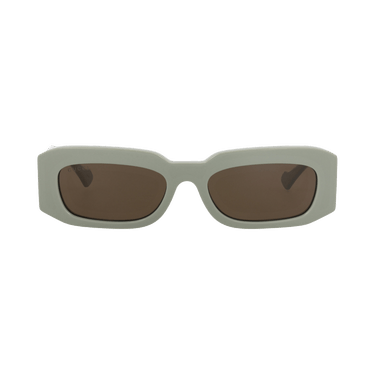 Gucci Square-Frame Recycled Acetate Sunglasses — Green
