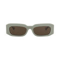 Gucci Square-Frame Recycled Acetate Sunglasses — Green