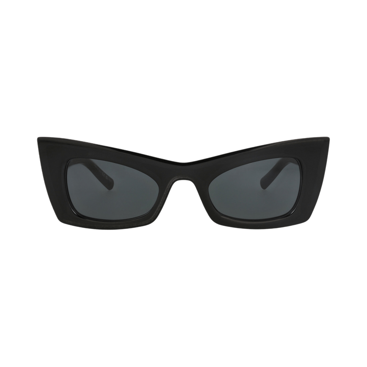 Saint Laurent Cat Eye-Frame Bio Injection Sunglasses — Black