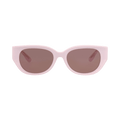 Gucci Cat Eye-Frame Recycled Acetate Sunglasses — Pink