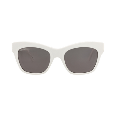 Balenciaga Cat Eye-Frame Acetate Sunglasses — White