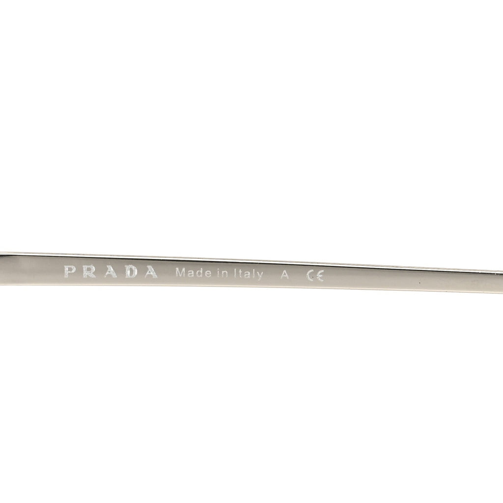Prada Cat-Eye Sunglasses — Silver SPR 62V