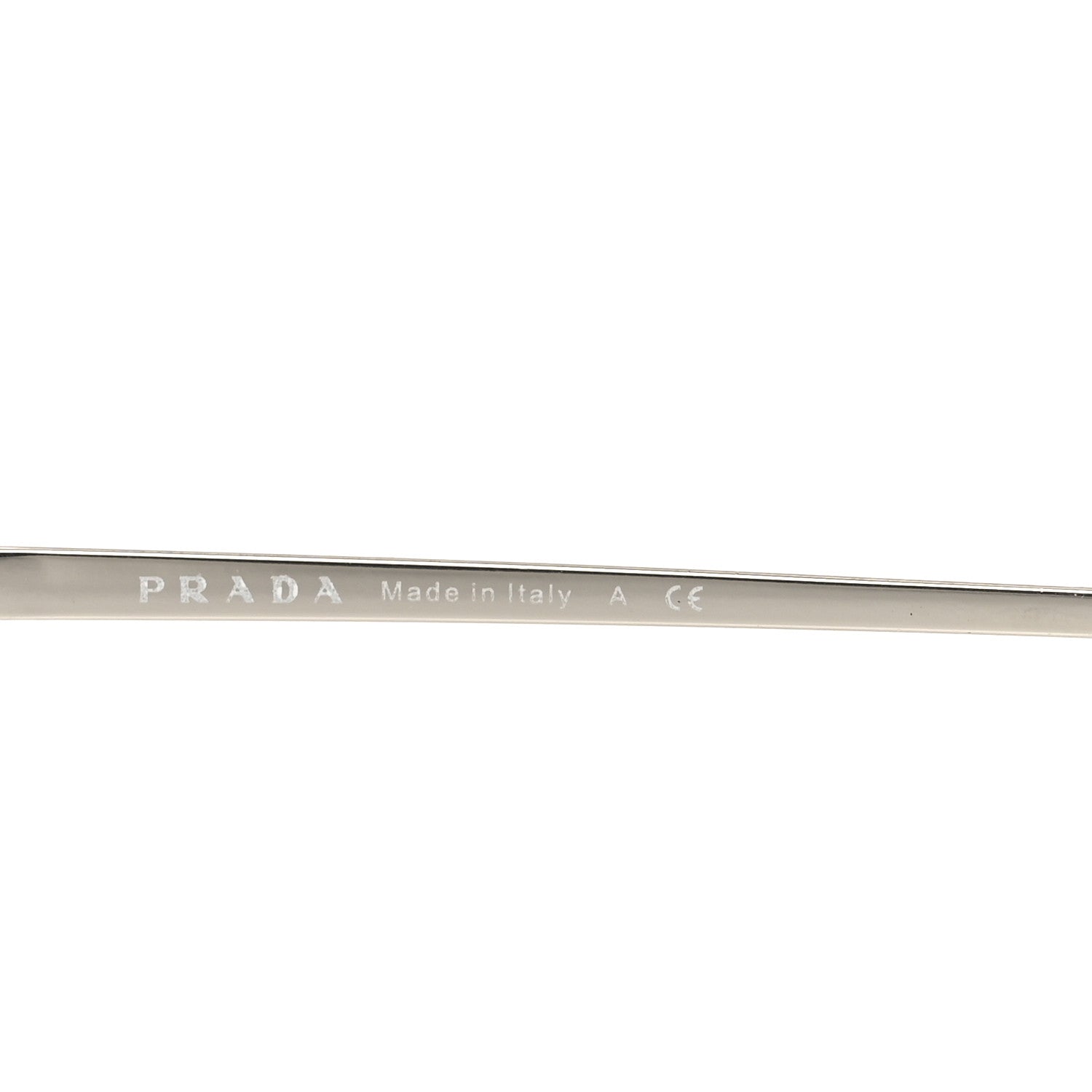 Prada Cat-Eye Sunglasses — Silver SPR 62V