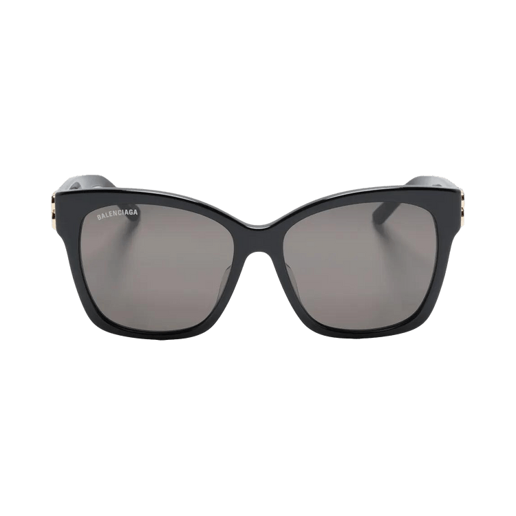 Balenciaga Dynasty Square-Frame Sunglasses — Black