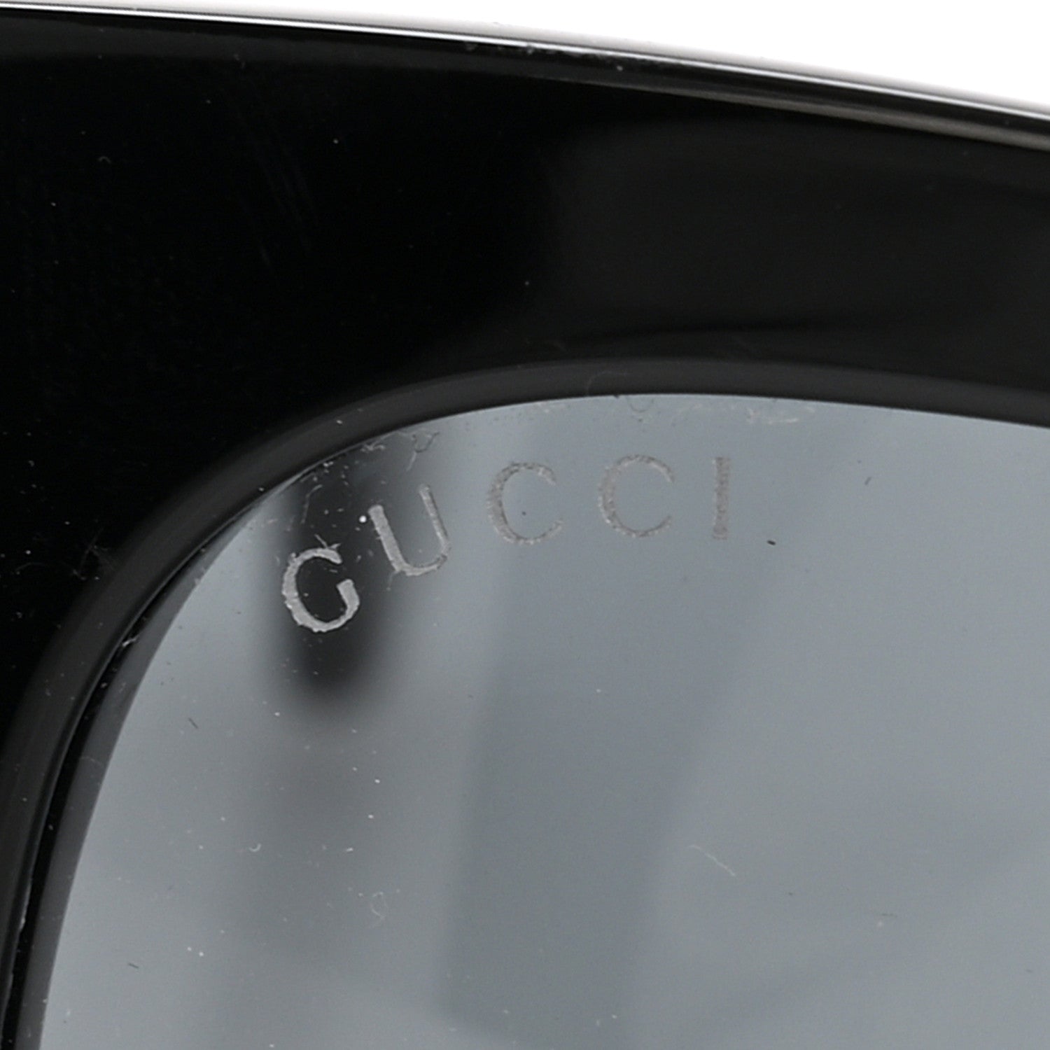 Gucci Square Sunglasses — Black
