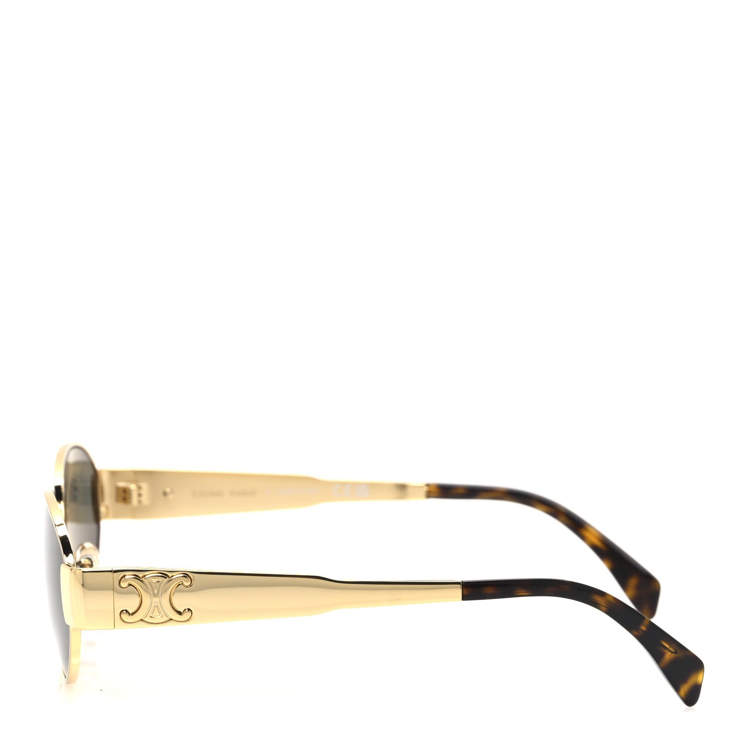 Celine Square Sunglasses — Green