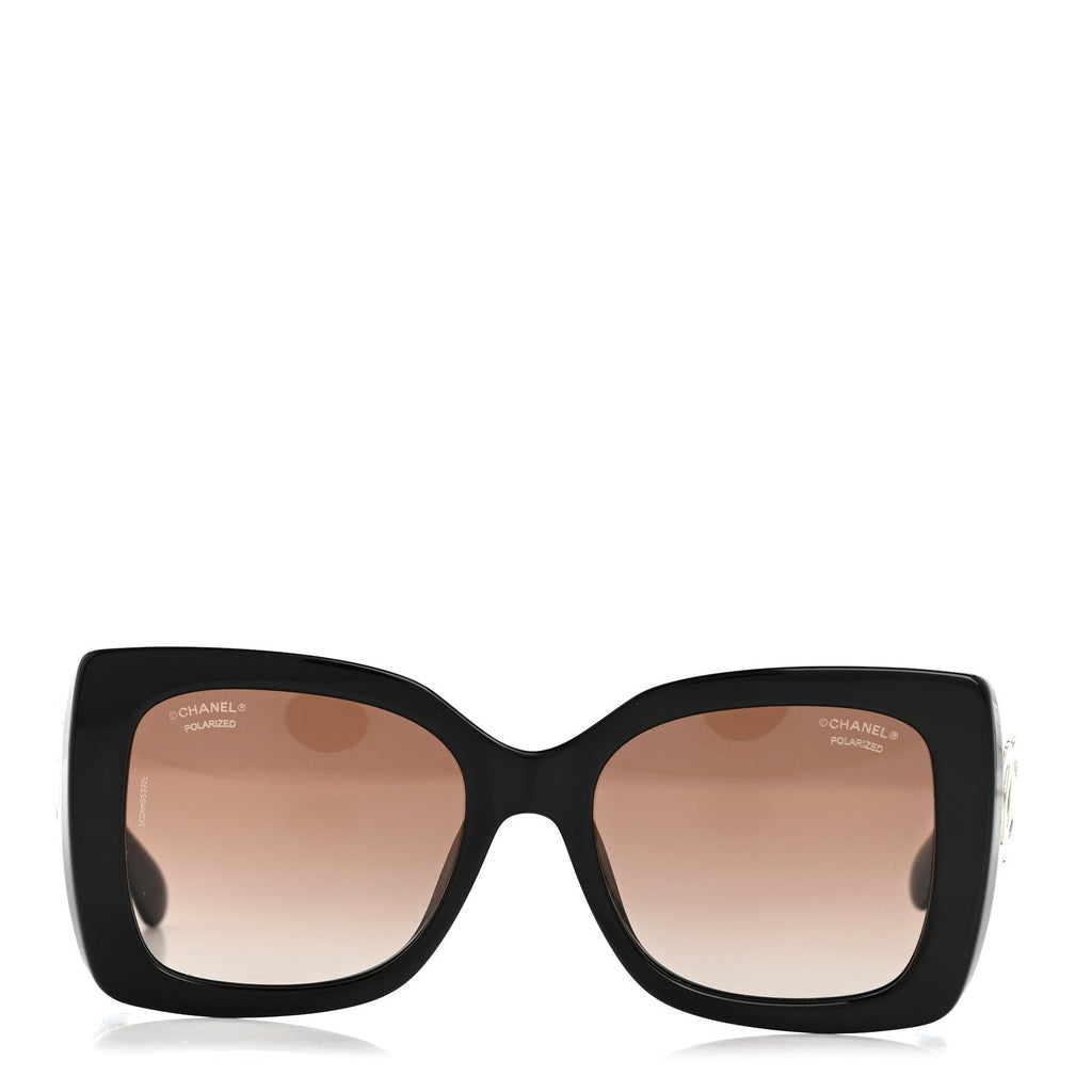 Chanel Square Sunglasses — Black 5494-A