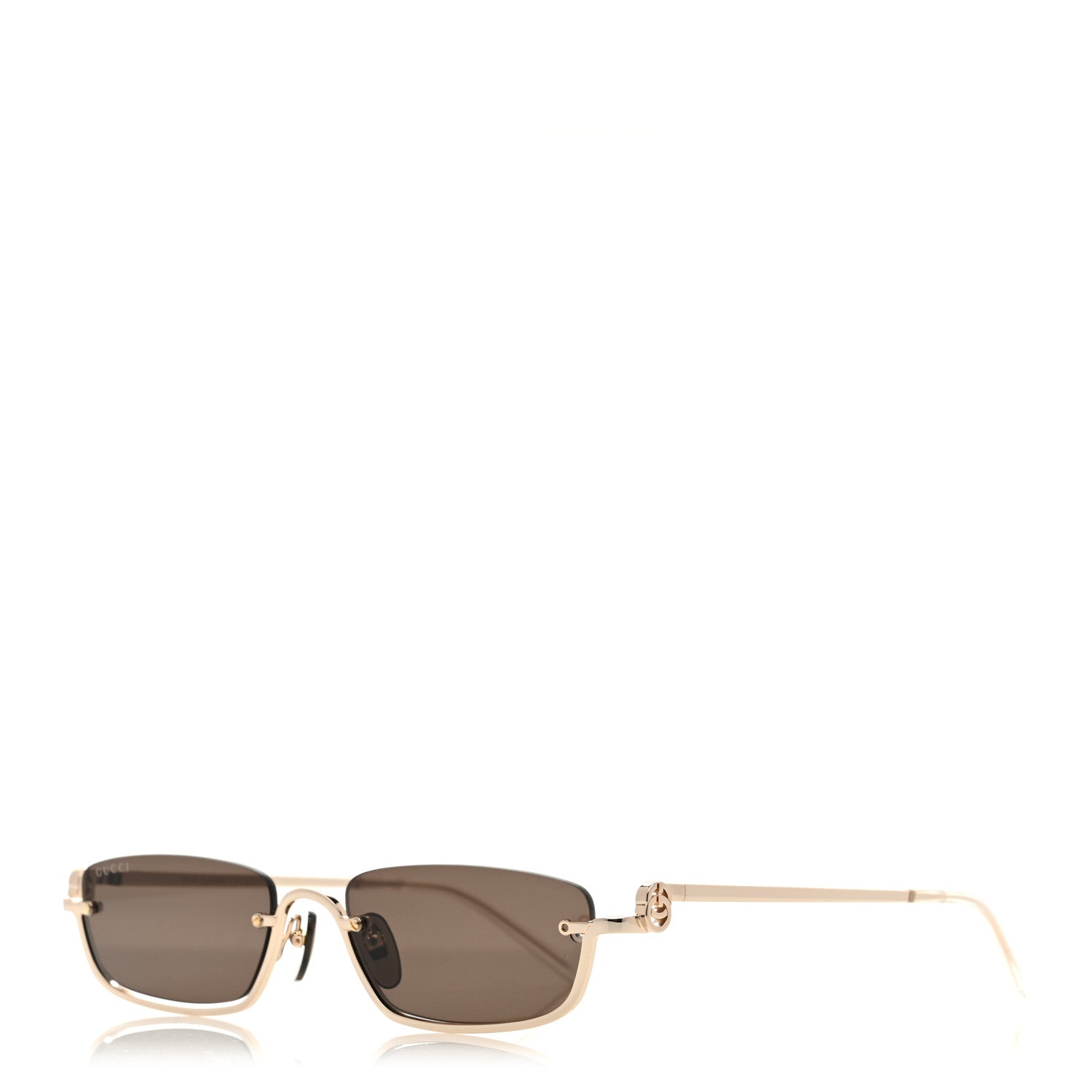 Gucci Square Sunglasses — Brown GG1278S