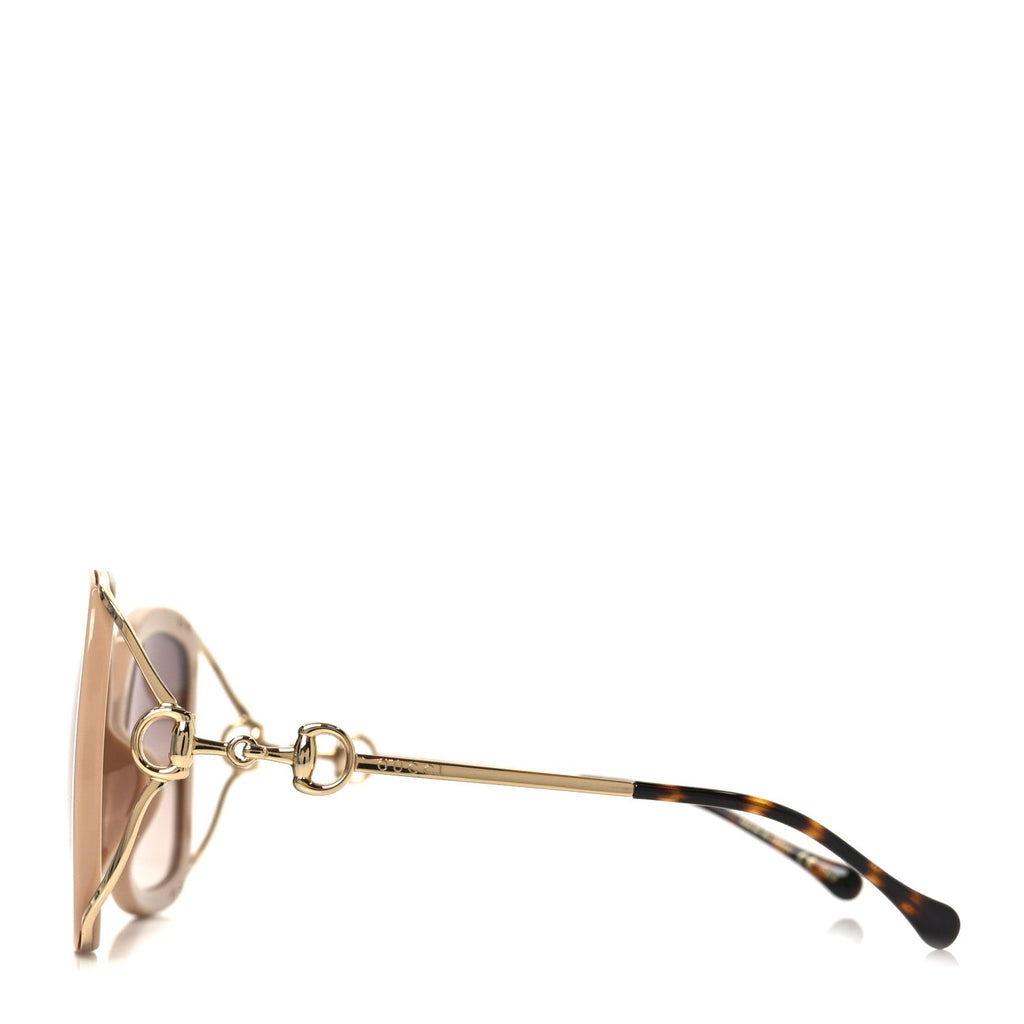 Gucci Square Sunglasses — Tortoise GG1021S