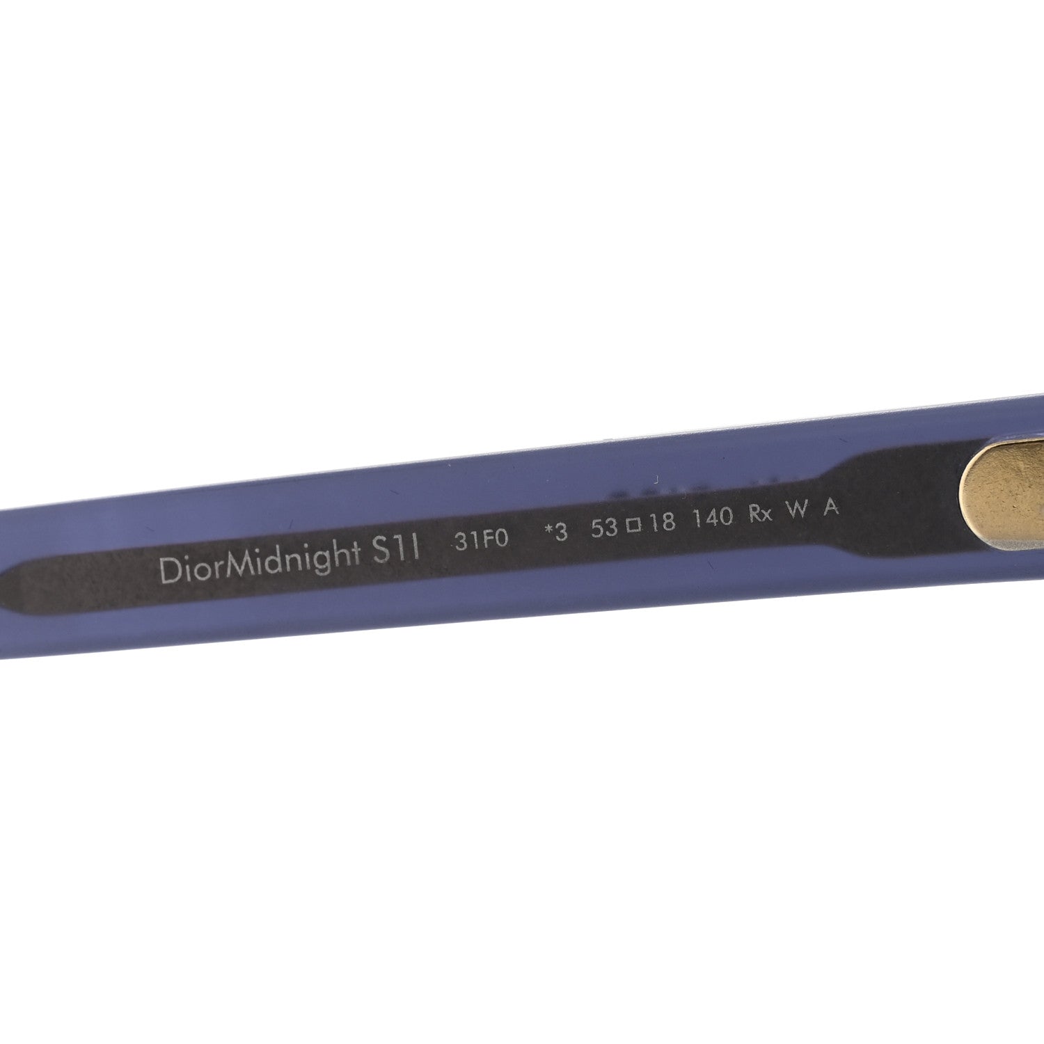 Dior Square Sunglasses — Blue