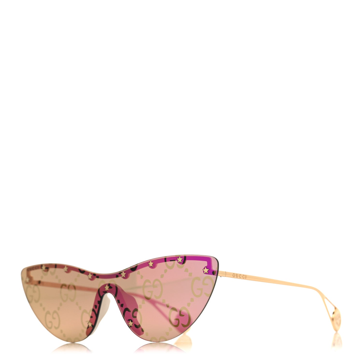 Gucci Cat-Eye Sunglasses — Purple GG0666S