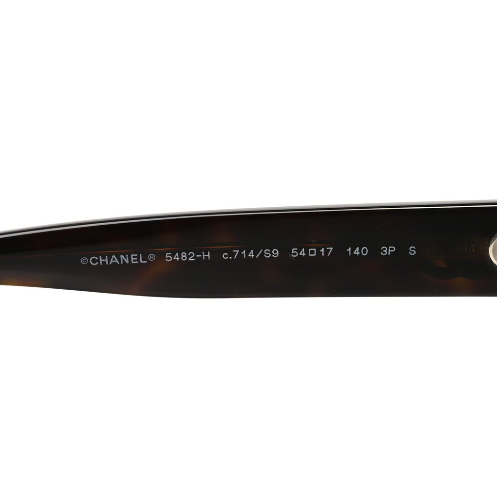 Chanel Square Sunglasses — Tortoise 5482-H