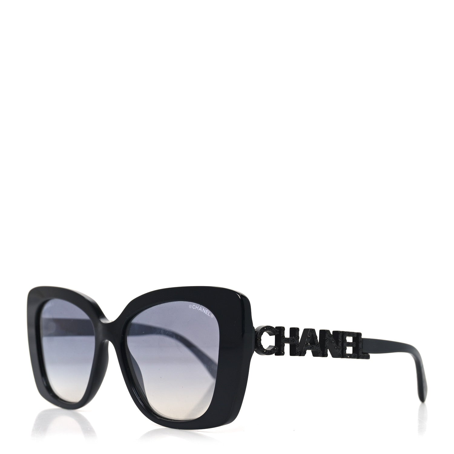 Chanel Square Sunglasses — Black 5422-B
