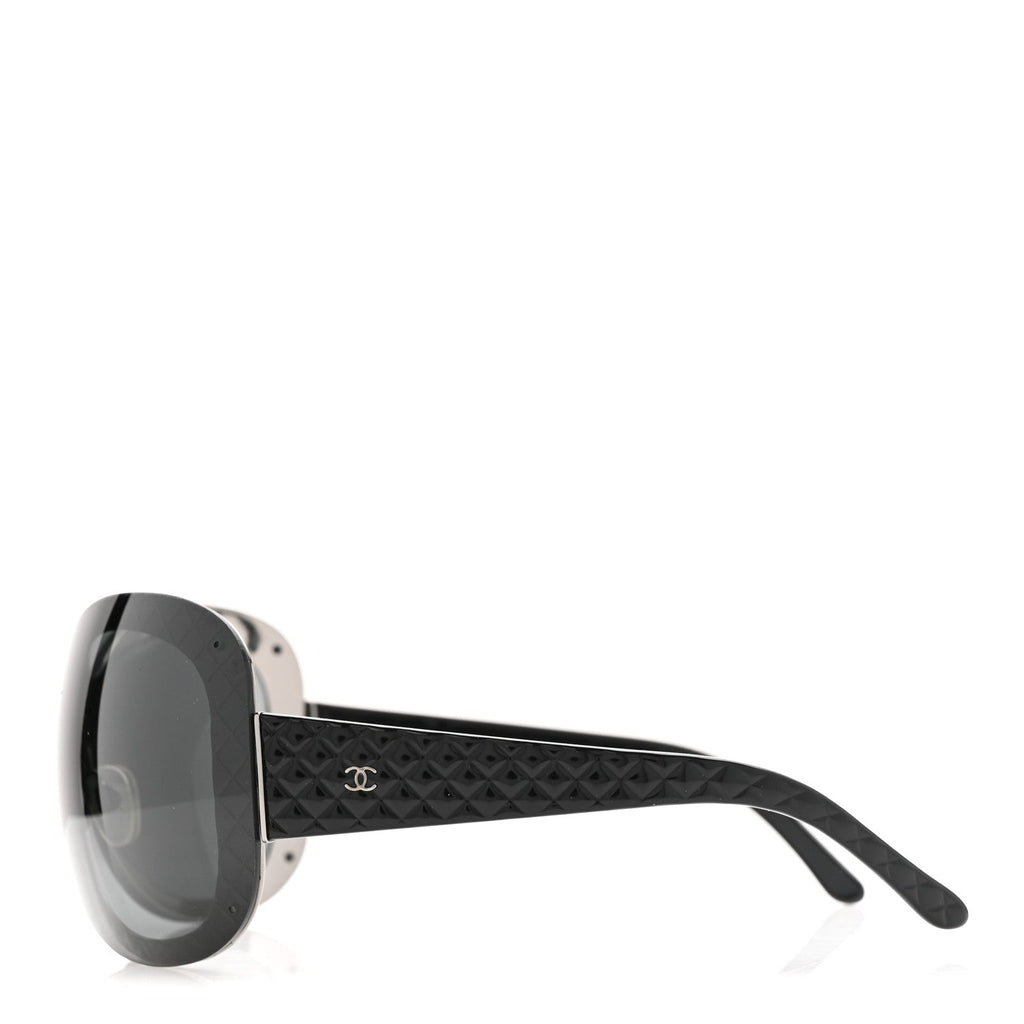 Chanel Square Sunglasses — Black