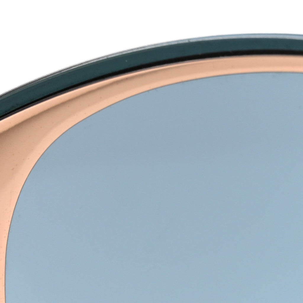 Dior Square Sunglasses — Blue