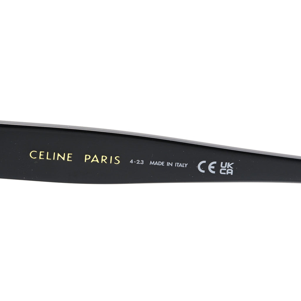 Celine Square Sunglasses — Black