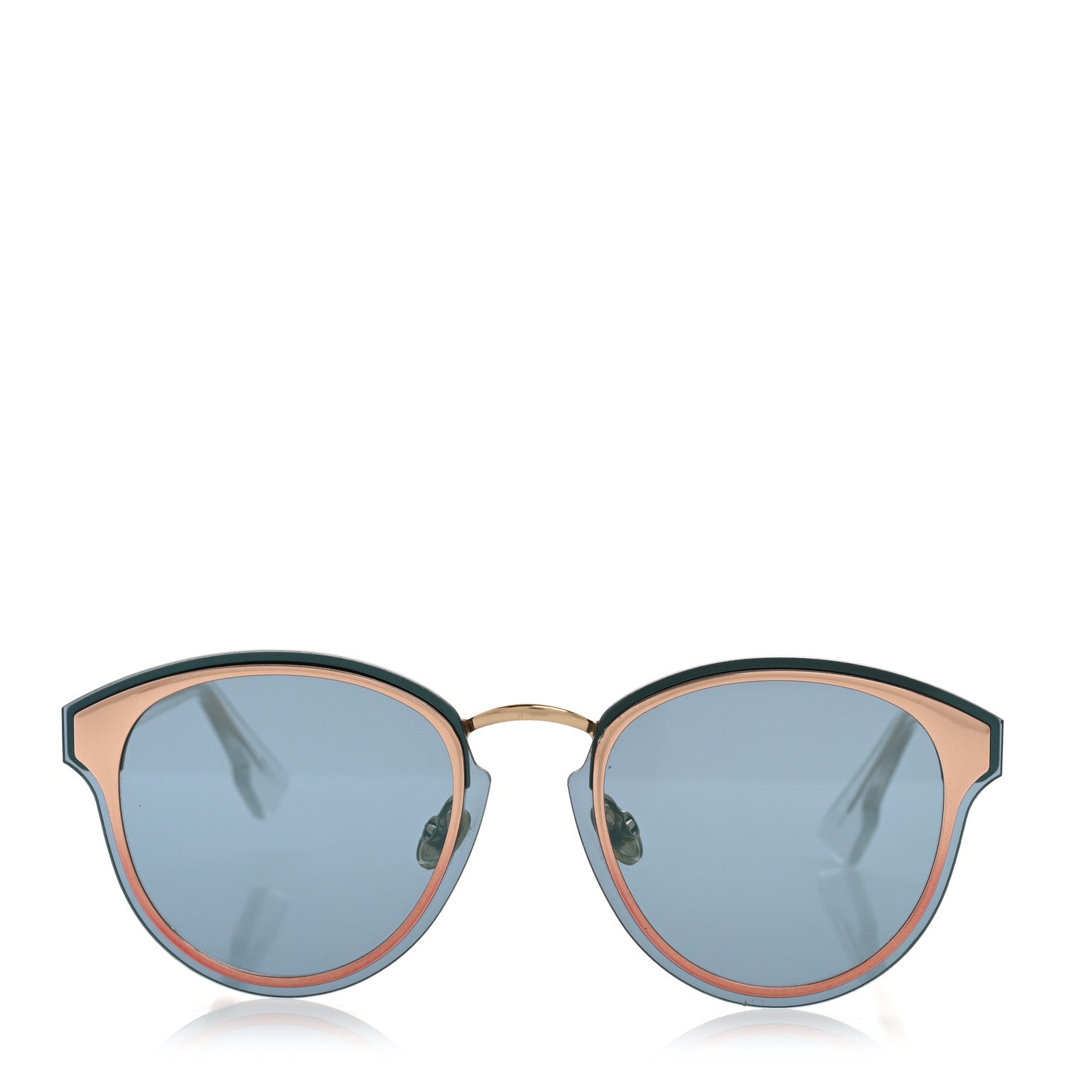 Dior Square Sunglasses — Blue