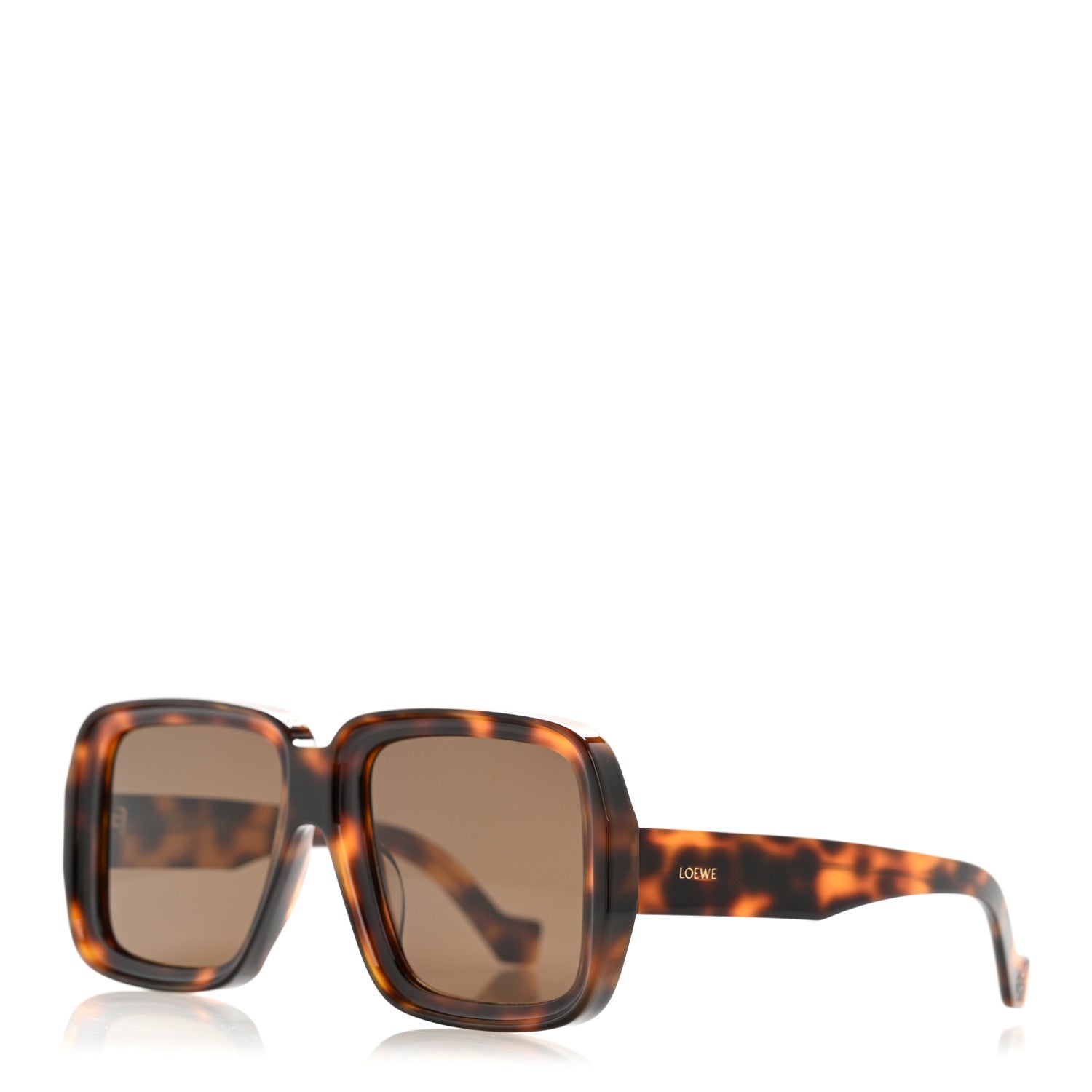 Loewe Mask Sunglasses — Havana