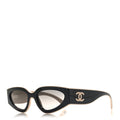 Chanel Cat-Eye Sunglasses — Black