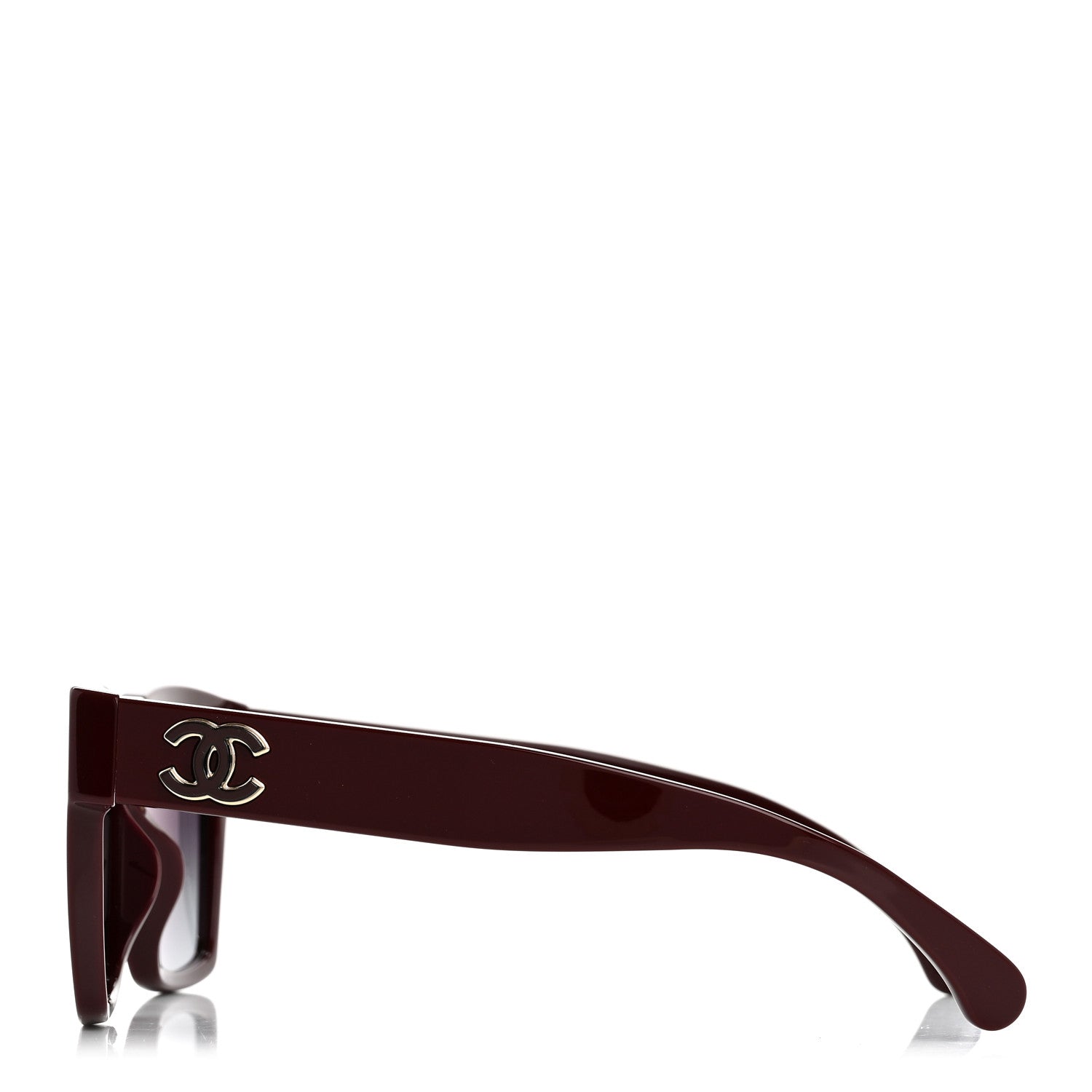 Chanel Butterfly Sunglasses — Burgundy 5557-A