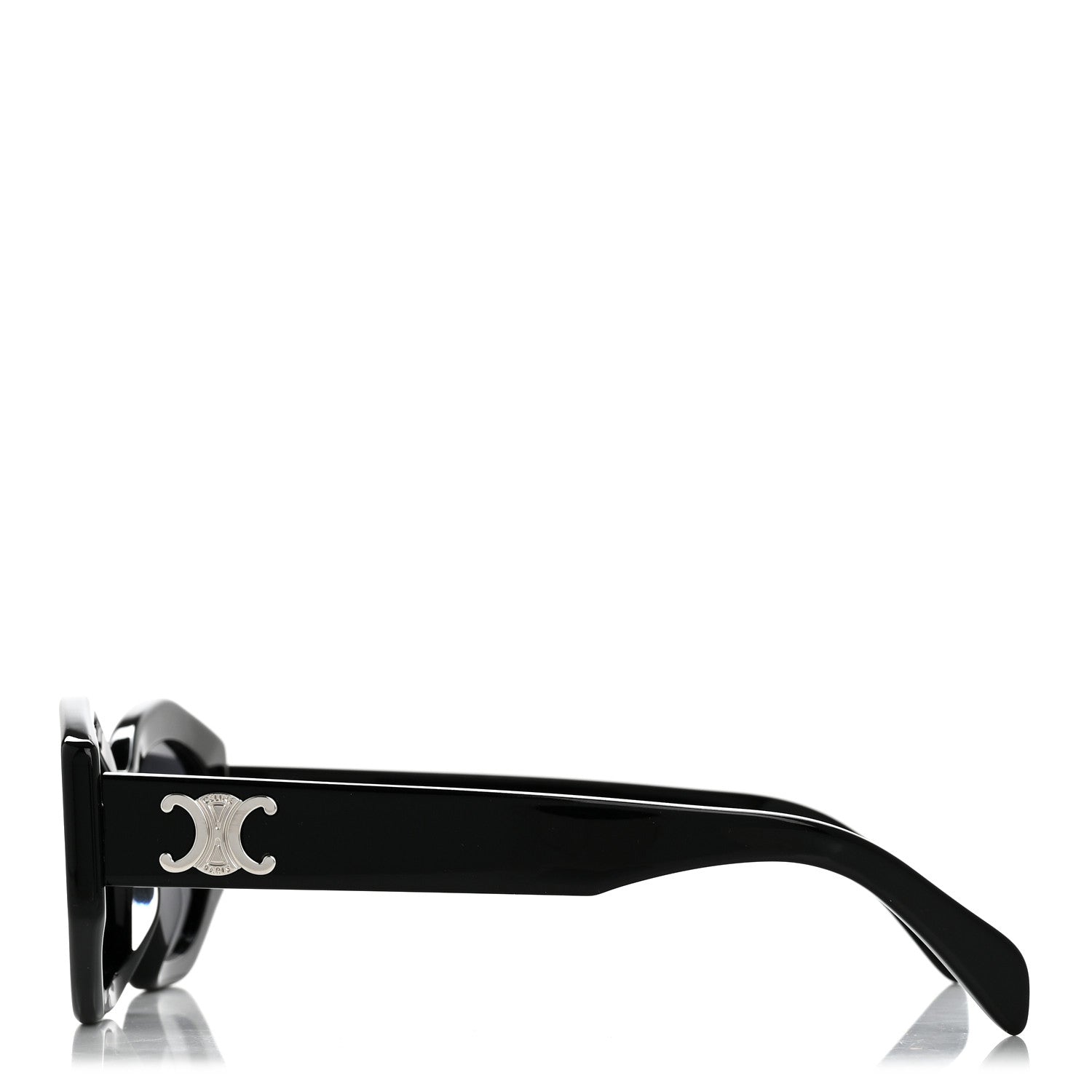 Celine Oval Sunglasses — Black