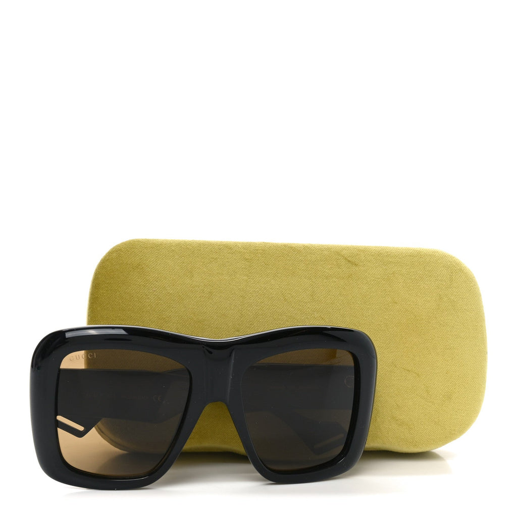 Gucci Square Sunglasses — Black GG0498S