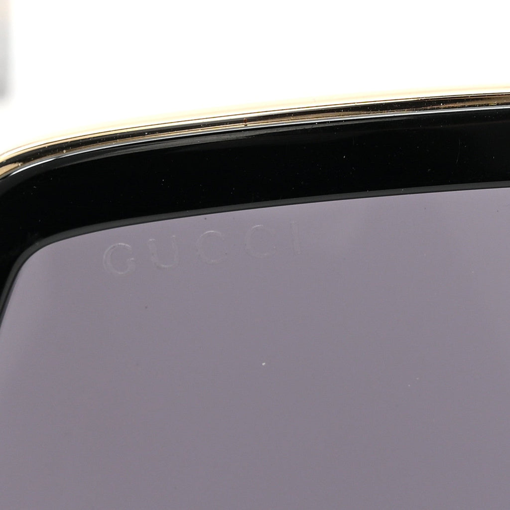 Gucci Square Sunglasses — Black GG0106S