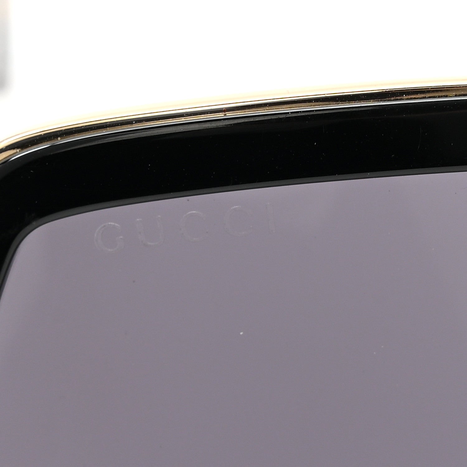 Gucci Square Sunglasses — Black GG0106S