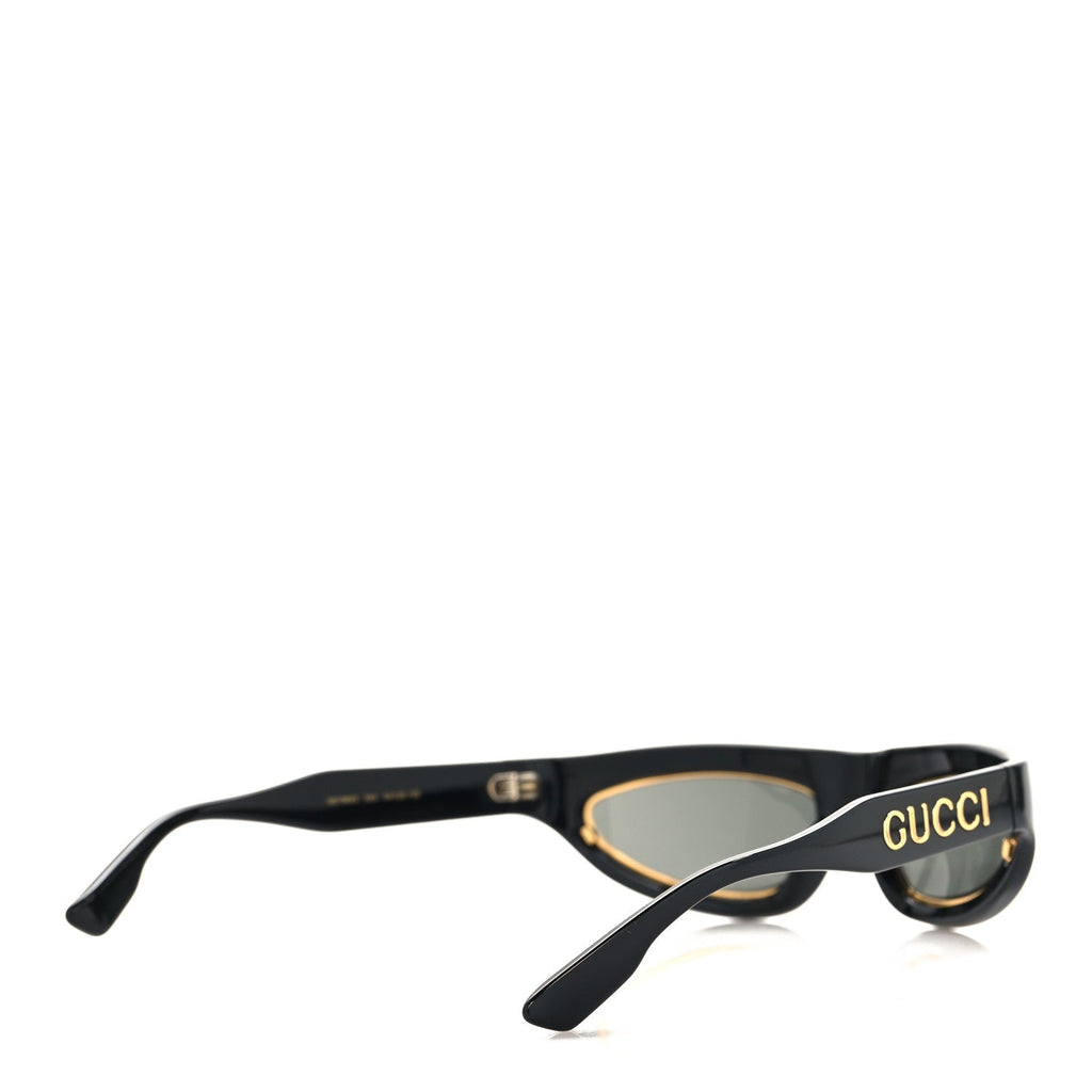 Gucci Mask Sunglasses — Black GG1062S
