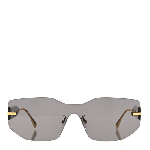 Fendi Shield Sunglasses — Black