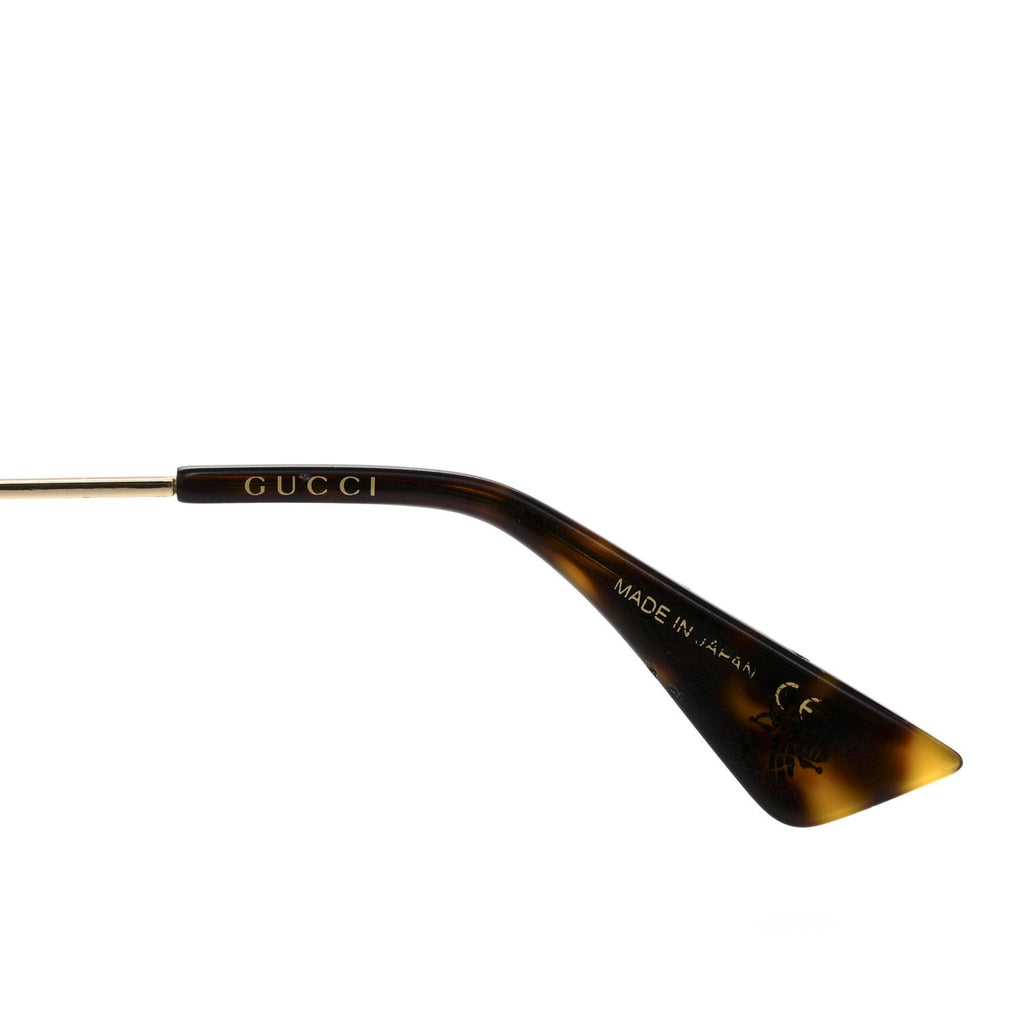 Gucci Aviator Sunglasses — Green GG0062S
