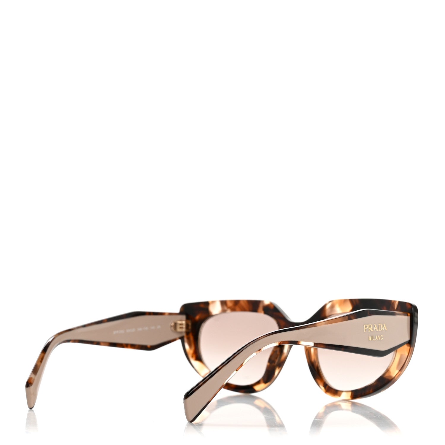 Prada Square Sunglasses — Tortoise