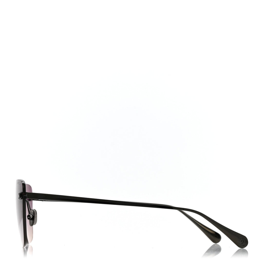 Chanel Cat-Eye Sunglasses — Black 4286-T
