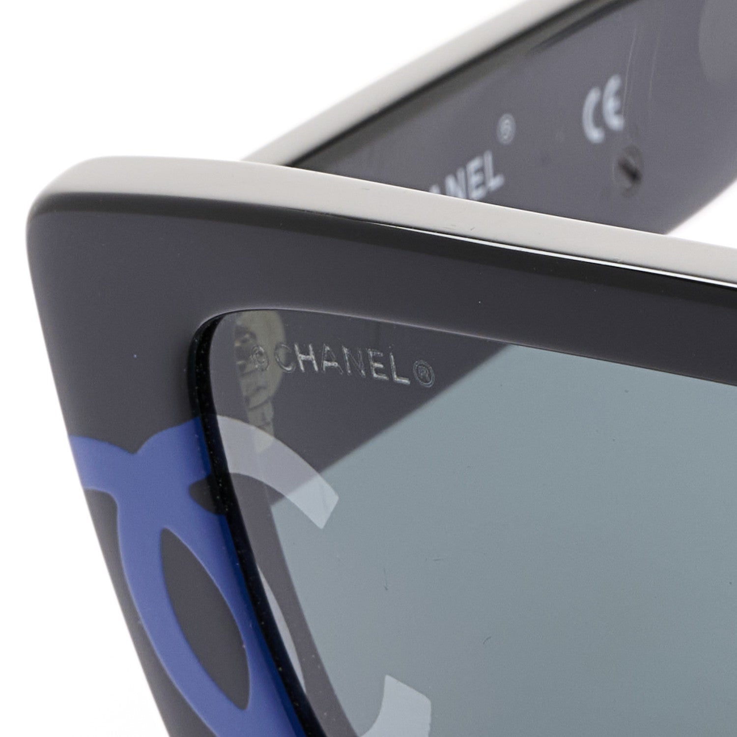 Chanel Square Sunglasses — Black