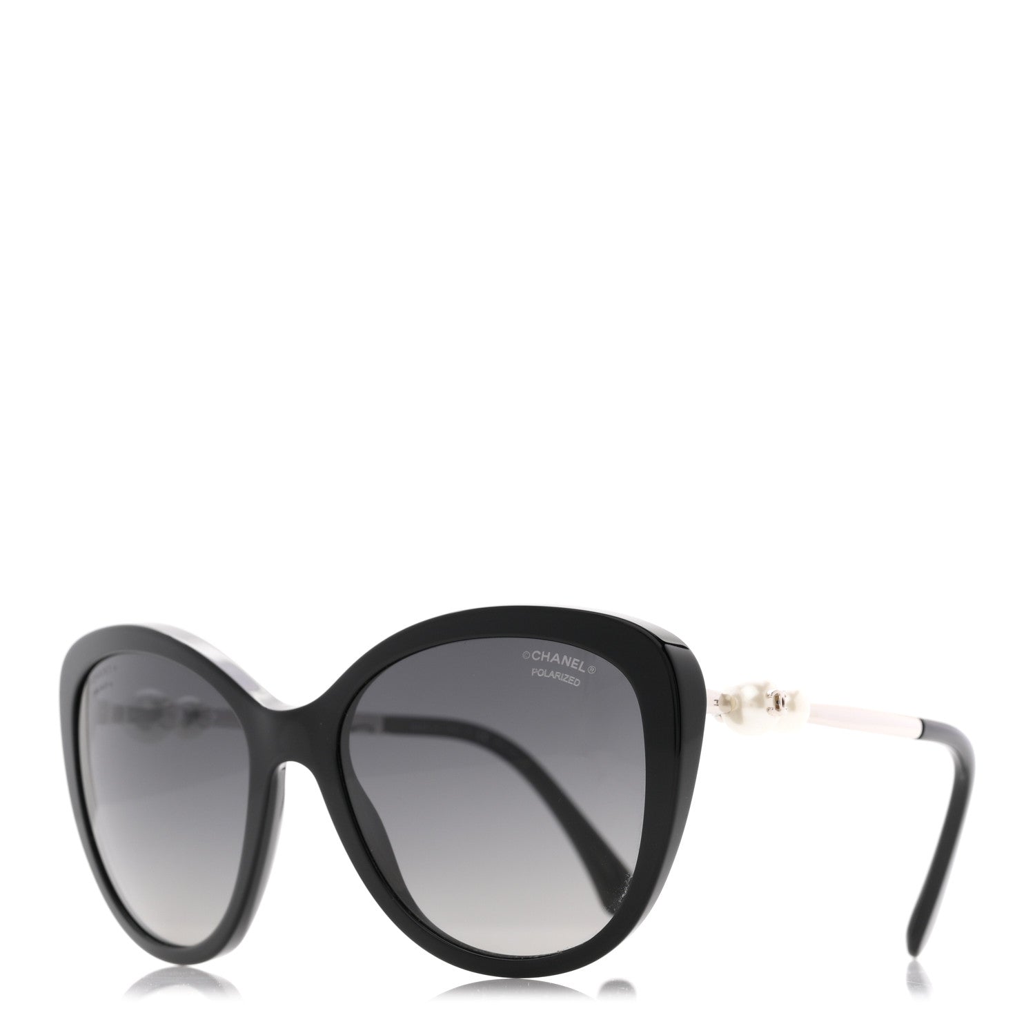 Chanel Cat-Eye Sunglasses — Black 5338-H