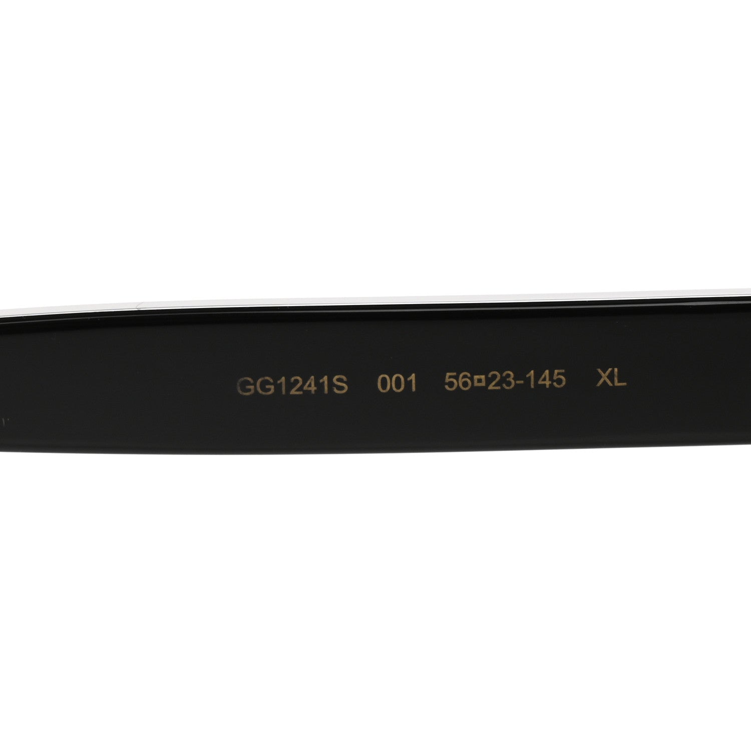 Gucci Round Sunglasses — Black GG1241S