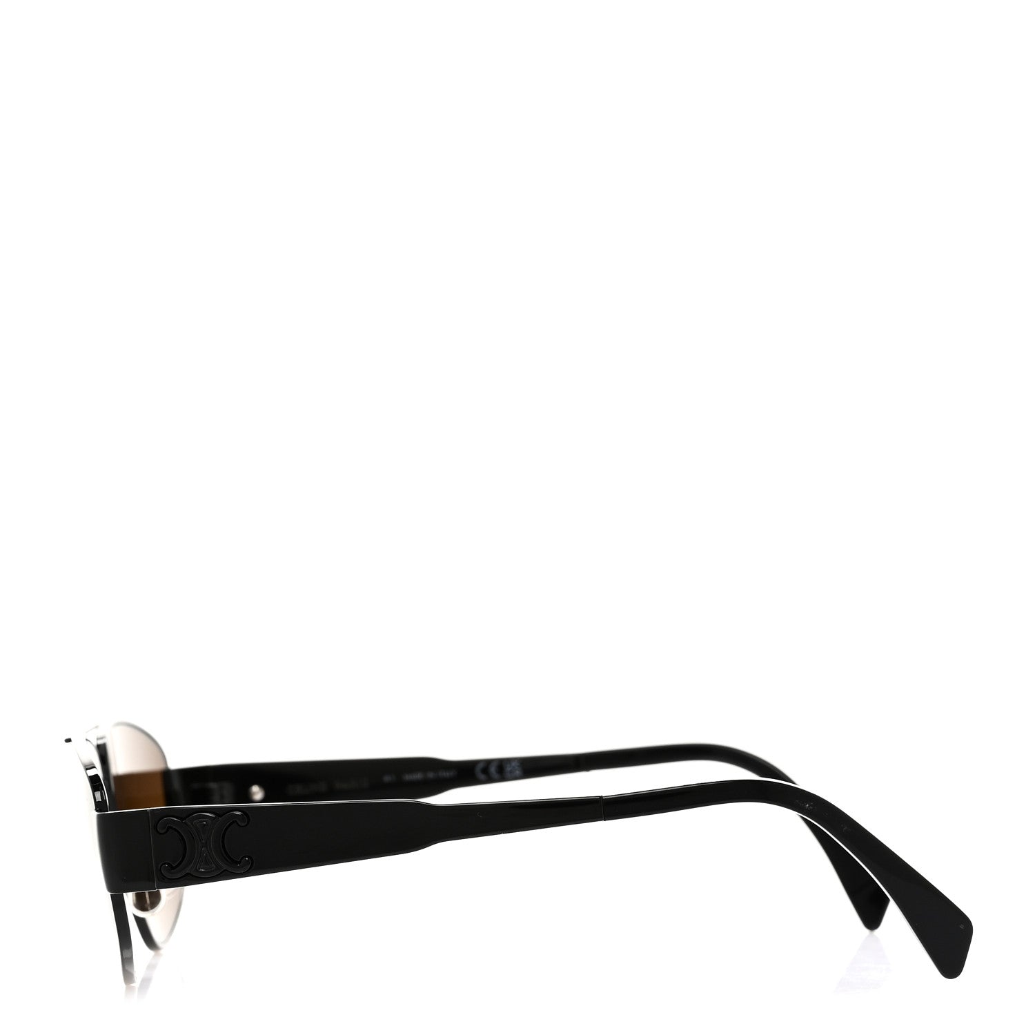 Celine Aviator Sunglasses — Black