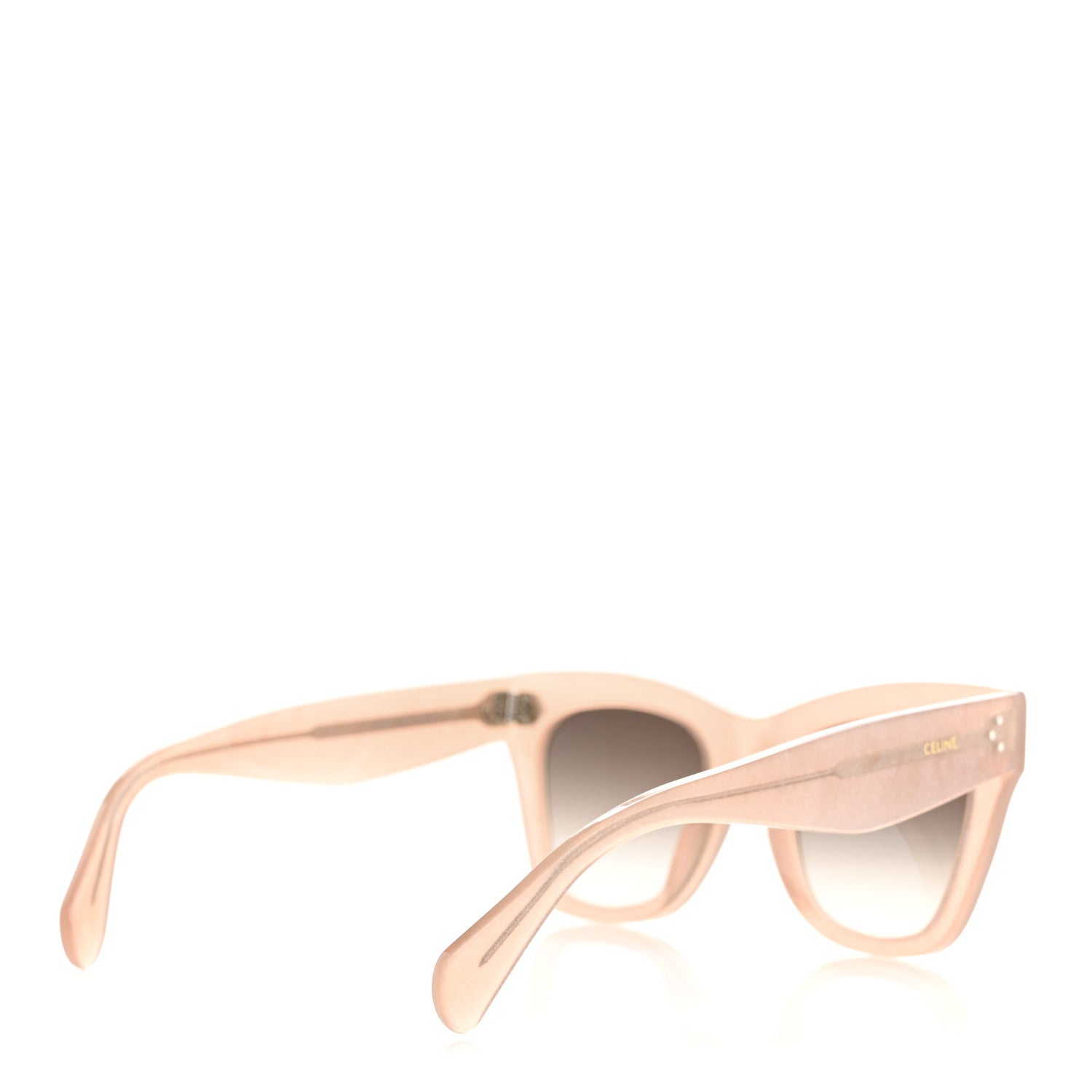 Celine Cat-Eye Sunglasses — Transparent