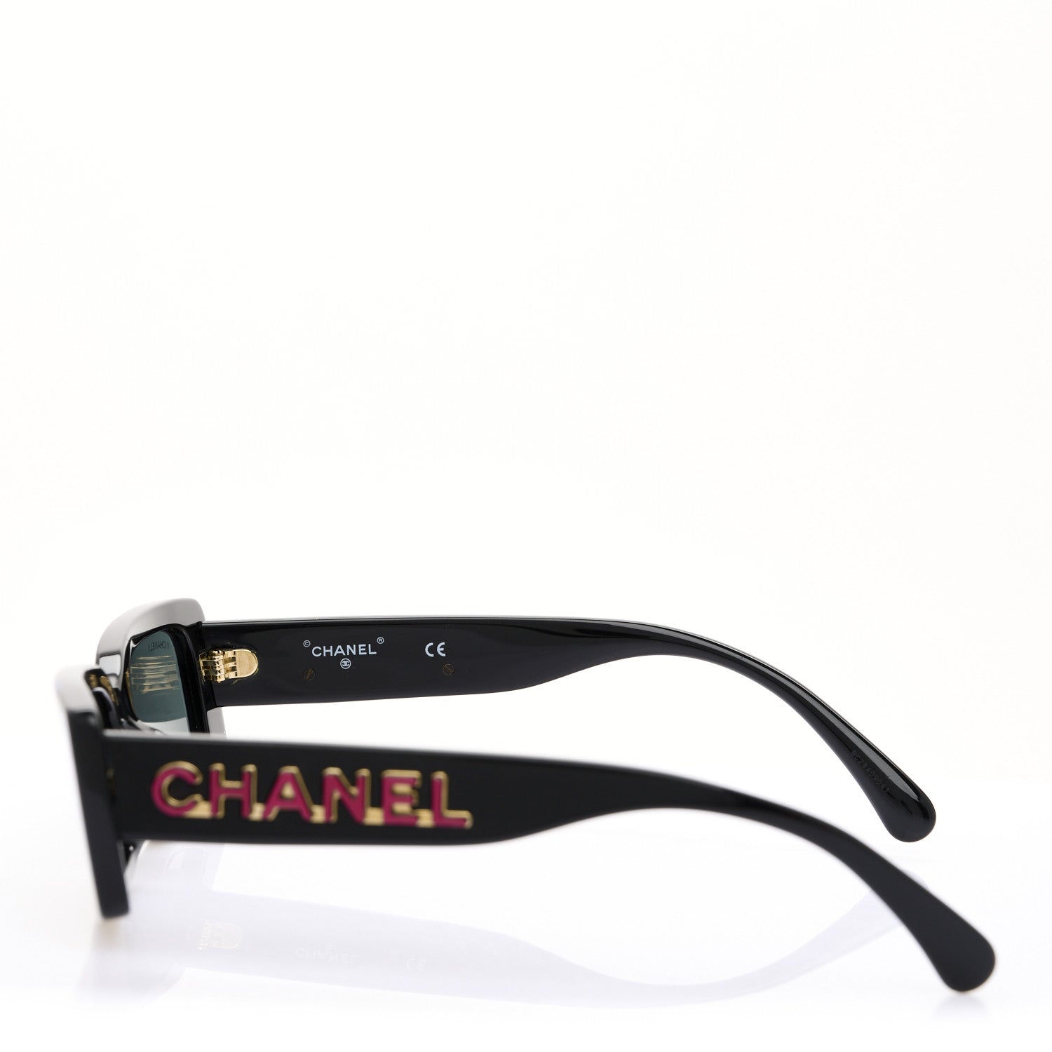 Chanel Square Sunglasses — Black