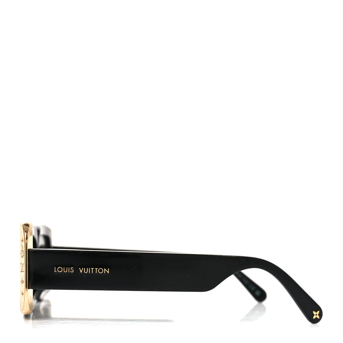 Louis Vuitton Square Sunglasses — Black Z1653E
