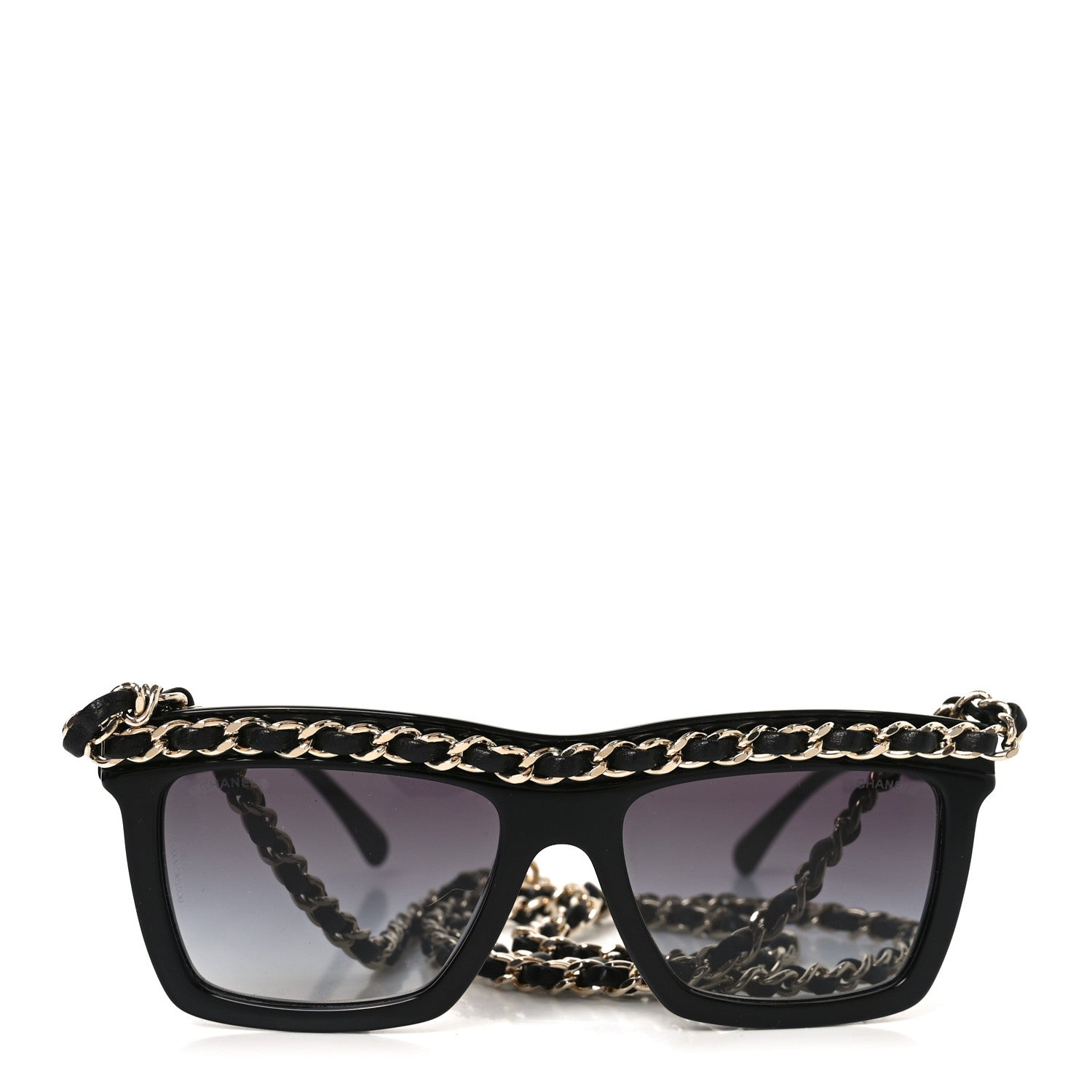 Chanel Square Sunglasses — Black