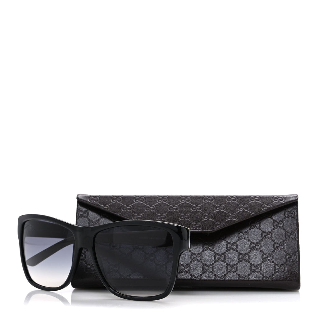 Gucci Square Sunglasses — Black GG3579S