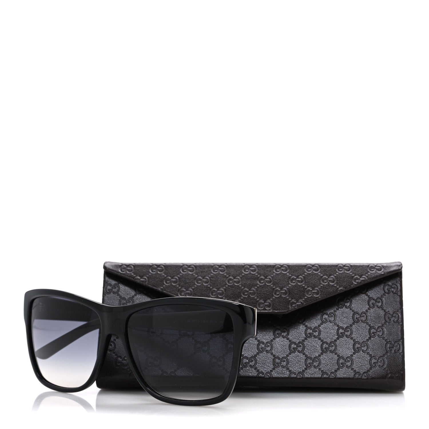 Gucci Square Sunglasses — Black GG3579S