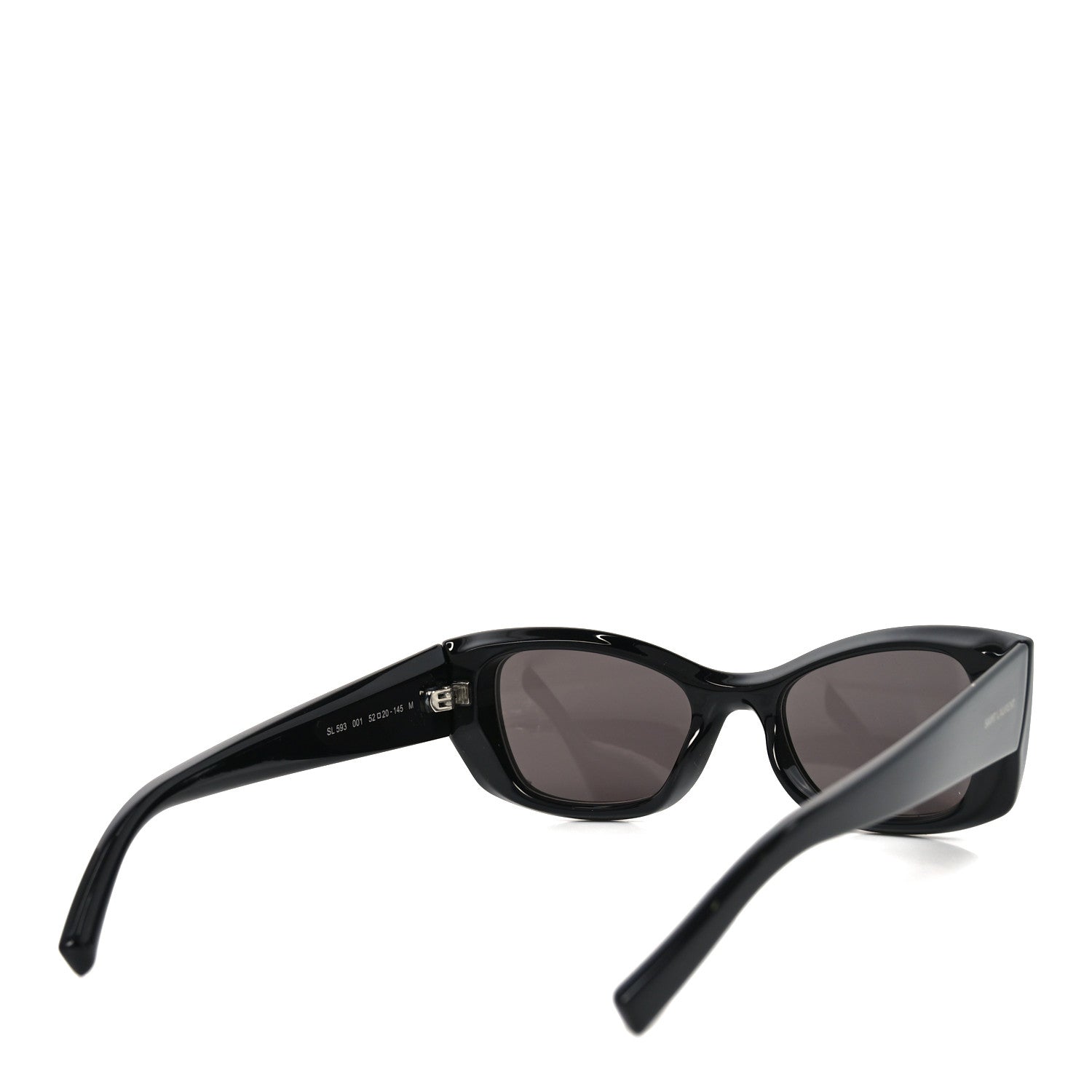 Saint Laurent Cat-Eye Sunglasses — Black SL 593